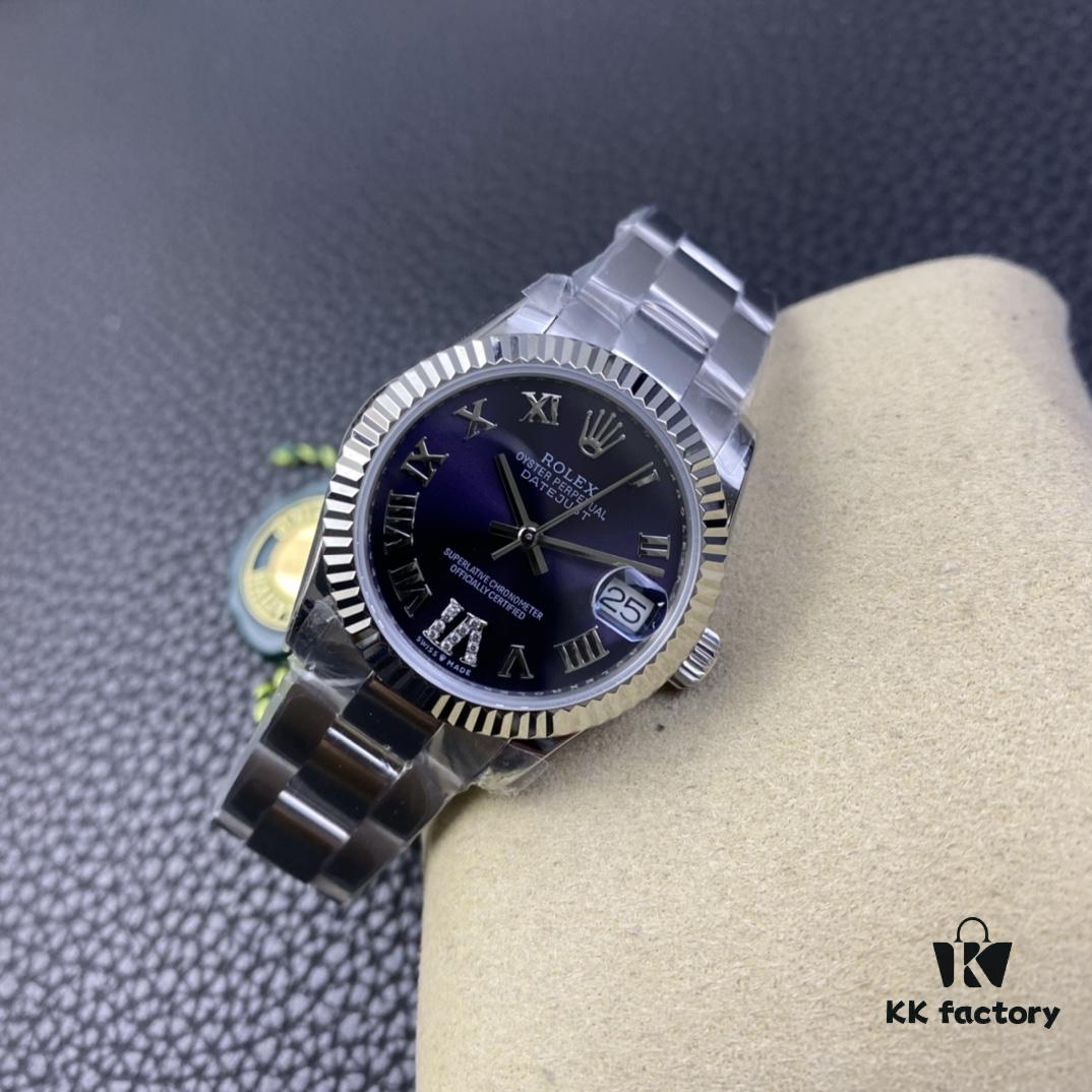 WF Log 31mm Purple Dial