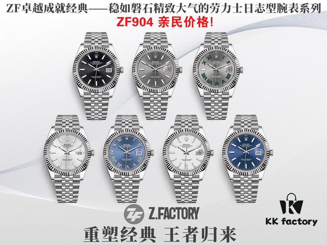 6931a732ccd8ab3d7af9ba44 ZF Factory 2023 Masterpiece - Rolex Datejust 126334 41mm Highest Replica Version