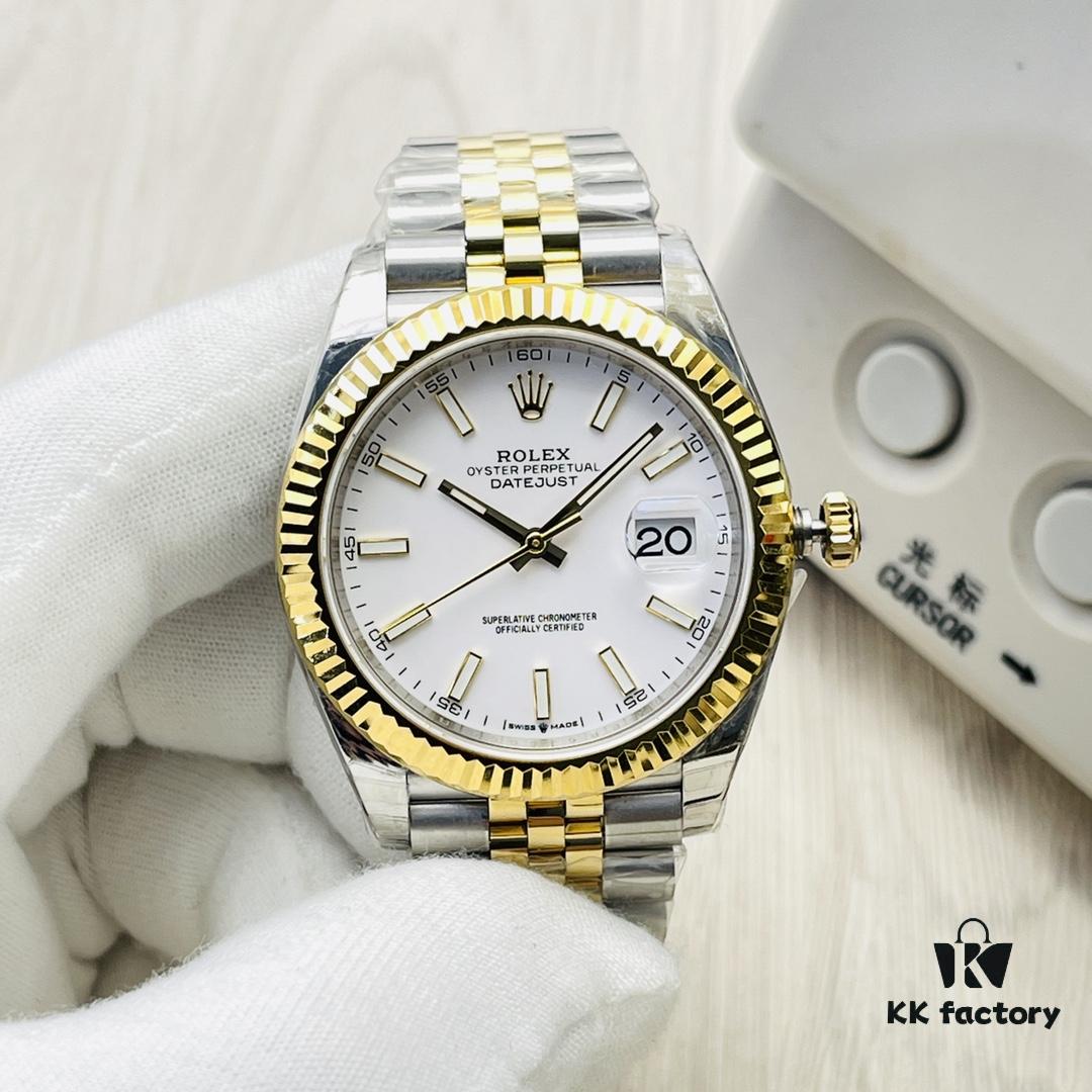 6931a74accd8ab3d7af9bbda AR Factory 2022 Super New Arrival V5 Upgraded Version Rolex ROLEX DATEJUST Imported 904L Oyster Perpetual Datejust 41mm Series 126334 Watch