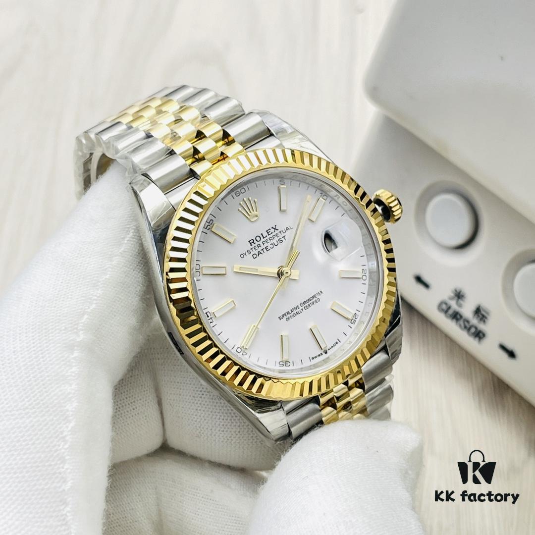 6931a74accd8ab3d7af9bbdb AR Factory 2022 Super New Arrival V5 Upgraded Version Rolex ROLEX DATEJUST Imported 904L Oyster Perpetual Datejust 41mm Series 126334 Watch