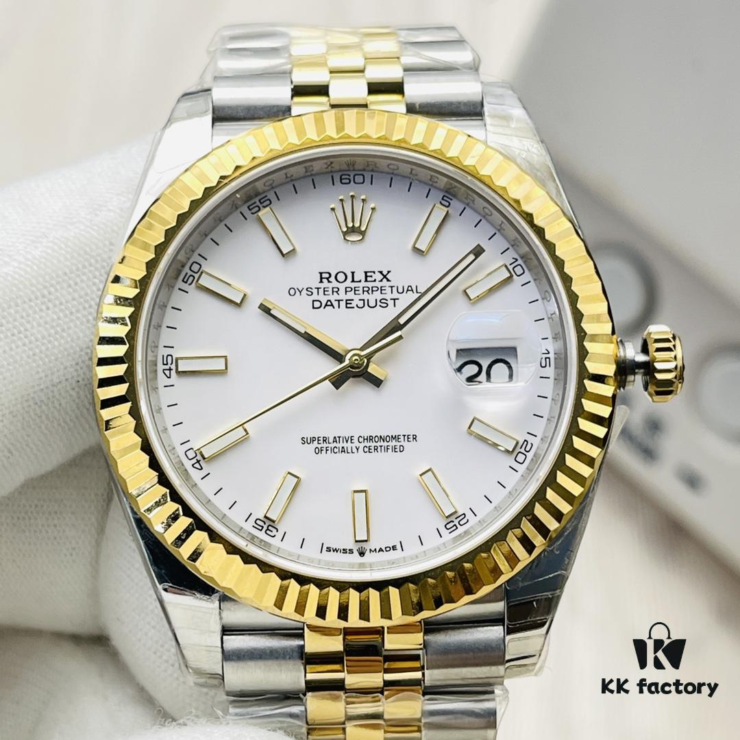 6931a74accd8ab3d7af9bbdd AR Factory 2022 Super New Arrival V5 Upgraded Version Rolex ROLEX DATEJUST Imported 904L Oyster Perpetual Datejust 41mm Series 126334 Watch