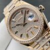 6931a74cccd8ab3d7af9bbf8 VRS Factory 2021 Highly Recommended Newest Style Rainbow Gradient Sapphire Diamond-Paved Rolex Datejust 36MM