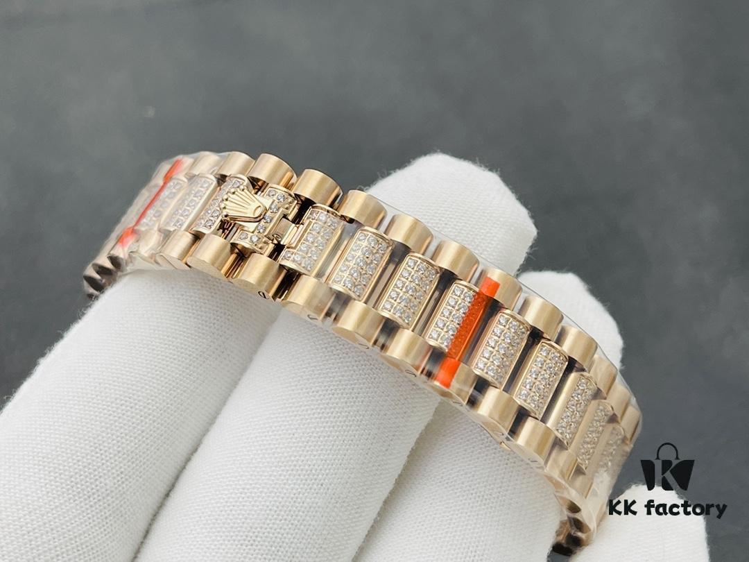 6931a74cccd8ab3d7af9bbfd VRS Factory 2021 Highly Recommended Newest Style Rainbow Gradient Sapphire Diamond-Paved Rolex Datejust 36MM