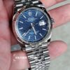 Rolex Datejust 41mm Latest Model 'Mint Green' and 'Checkered Blue' Worn on Wrist!
