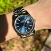 6931a759ccd8ab3d7af9bcec Rolex Datejust 41mm Latest Model 'Mint Green' and 'Checkered Blue' - Wrist Appearance!