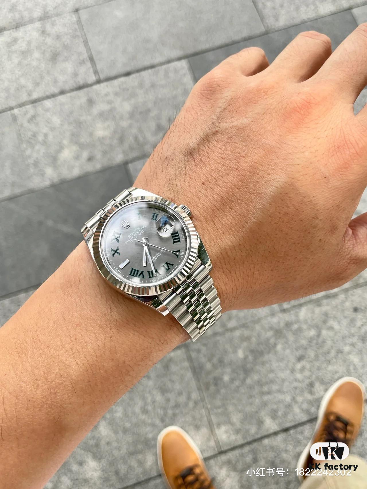 6931a75accd8ab3d7af9bcf0 Rolex Datejust 41mm Latest Model 'Mint Green' and 'Checkered Blue' - Wrist Appearance!
