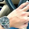 6931a75accd8ab3d7af9bcf3 Rolex Datejust 41mm Latest Model 'Mint Green' and 'Checkered Blue' - Wrist Appearance!