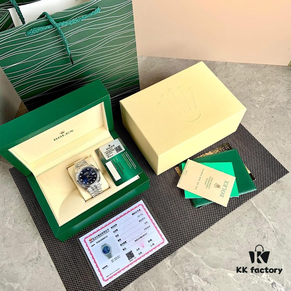 6931a75bccd8ab3d7af9bcff Rolex Datejust 'Latest Version, Genuine Diamond Dial'