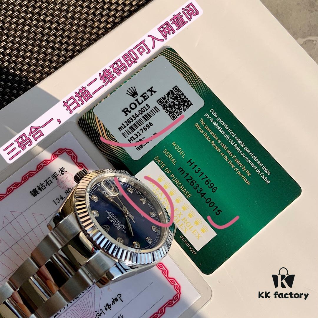 6931a75bccd8ab3d7af9bd0f Rolex Datejust 'Latest Version, Genuine Diamond Dial'