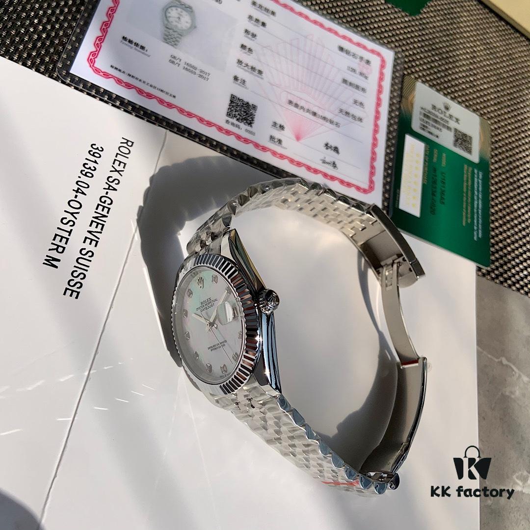 6931a75cccd8ab3d7af9bd19 Rolex Datejust 'Latest Version, Genuine Diamond Dial'