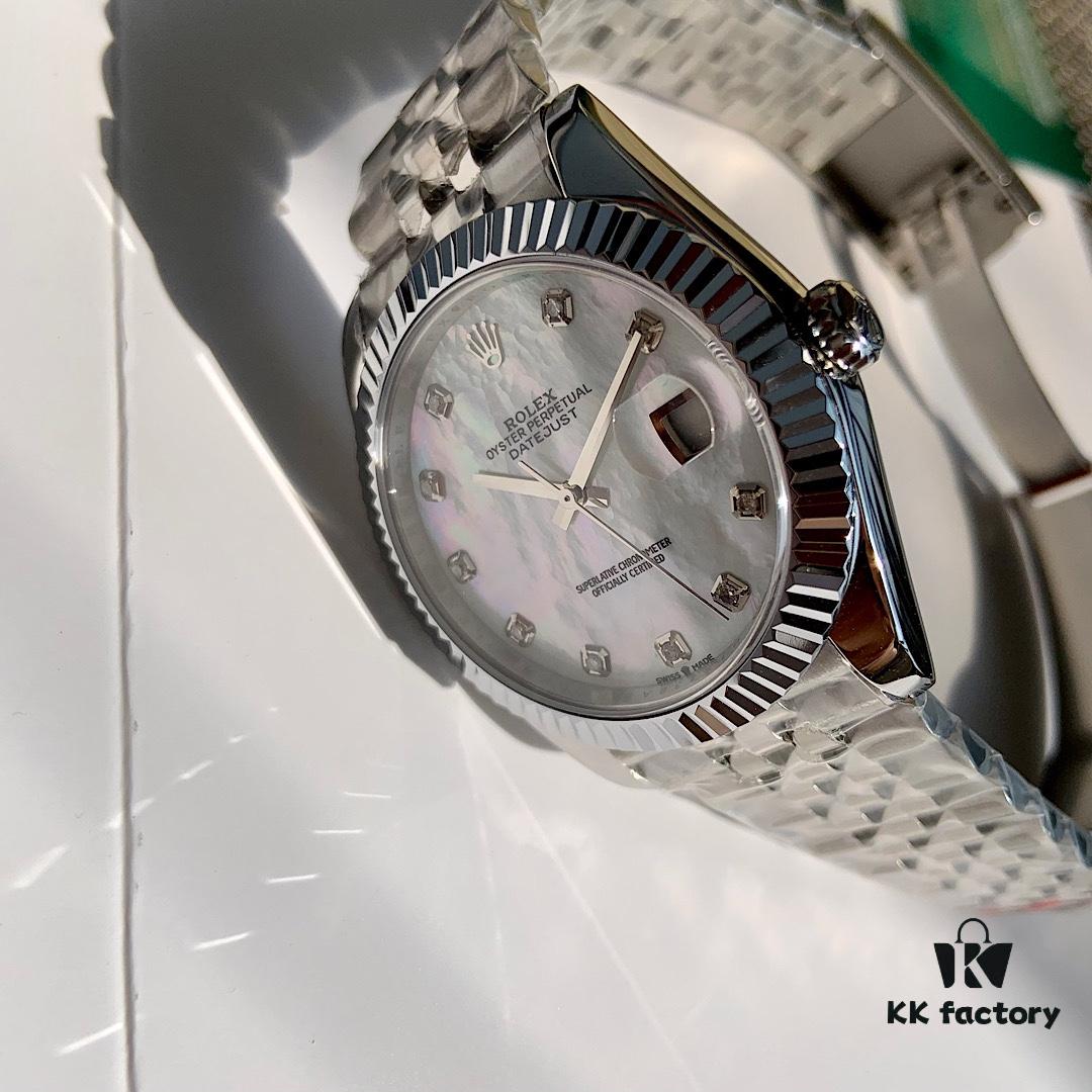 6931a75cccd8ab3d7af9bd1a Rolex Datejust 'Latest Version, Genuine Diamond Dial'