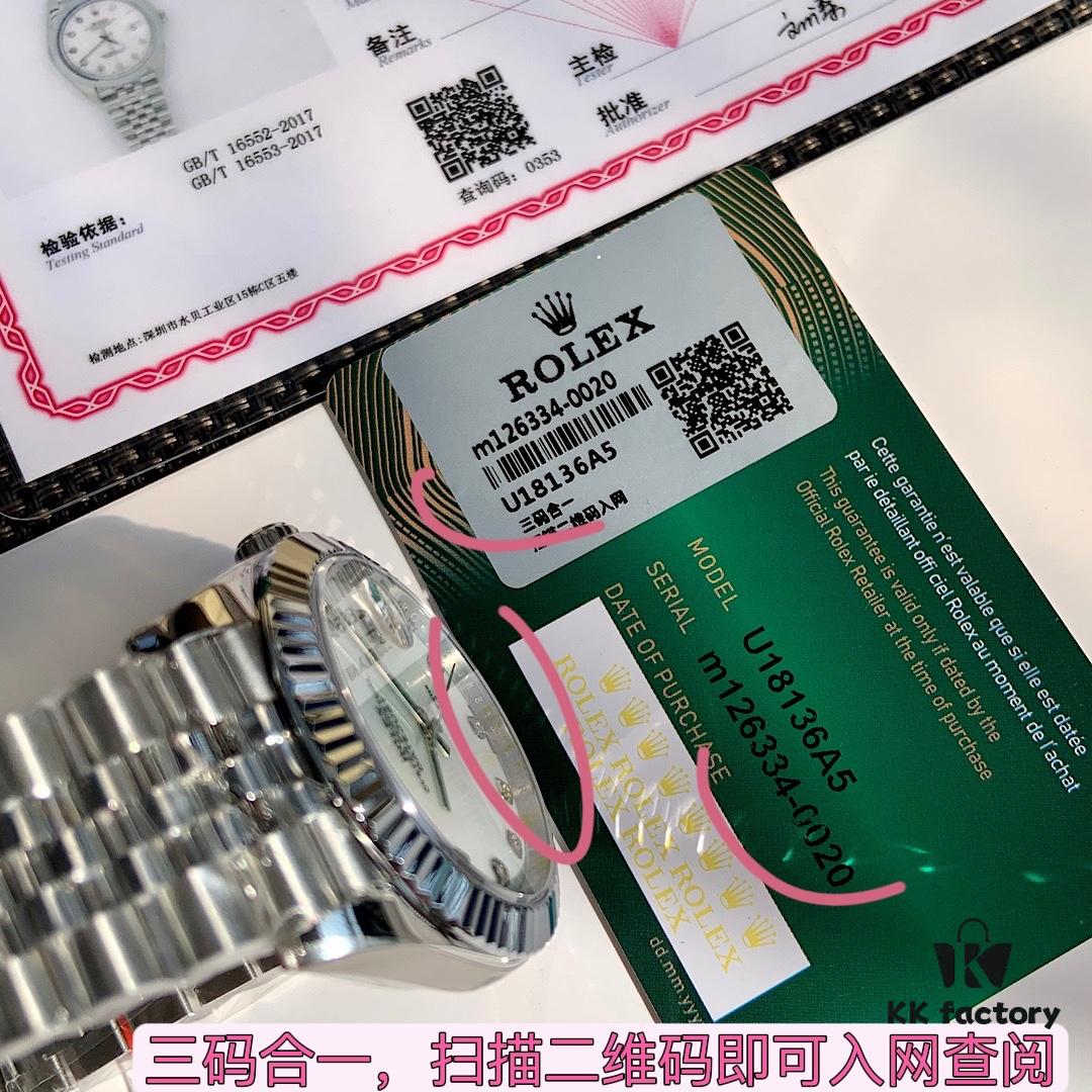 6931a75cccd8ab3d7af9bd1b Rolex Datejust 'Latest Version, Genuine Diamond Dial'