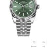 6931a75fccd8ab3d7af9bd44 Rolex Datejust 41mm, Thickness 11.7mm, Green Dial, Official Website Image!