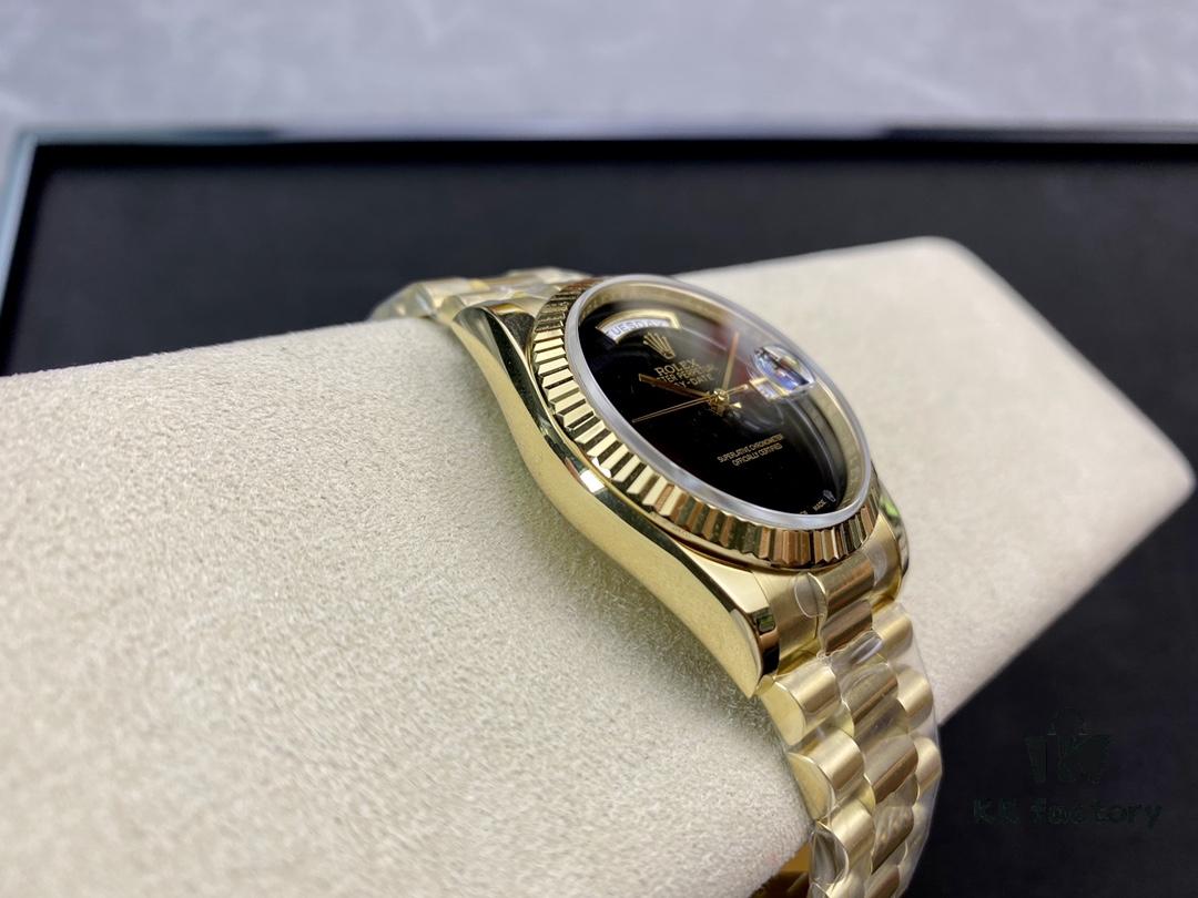 6931a766ccd8ab3d7af9bdbf Rare BP Rolex Day-Date Dual Calendar 36mm with 2836 Movement and Oyster Steel Bracelet, Genuine Mold