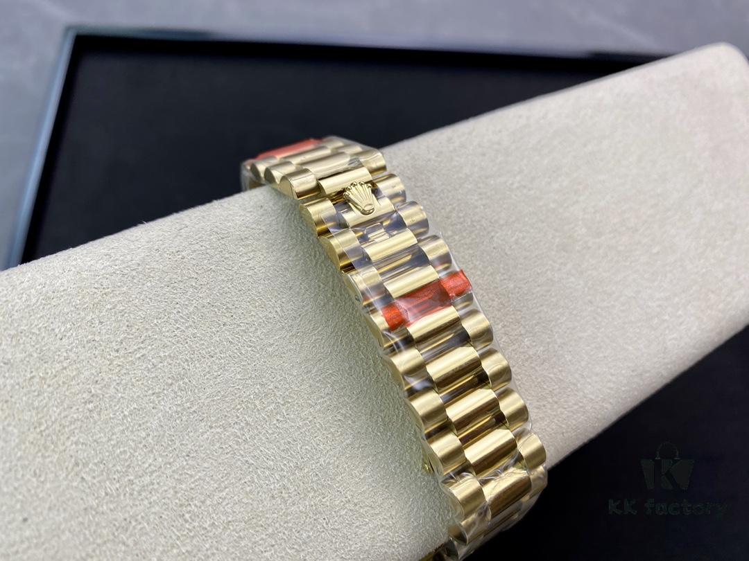 6931a766ccd8ab3d7af9bdc2 Rare BP Rolex Day-Date Dual Calendar 36mm with 2836 Movement and Oyster Steel Bracelet, Genuine Mold