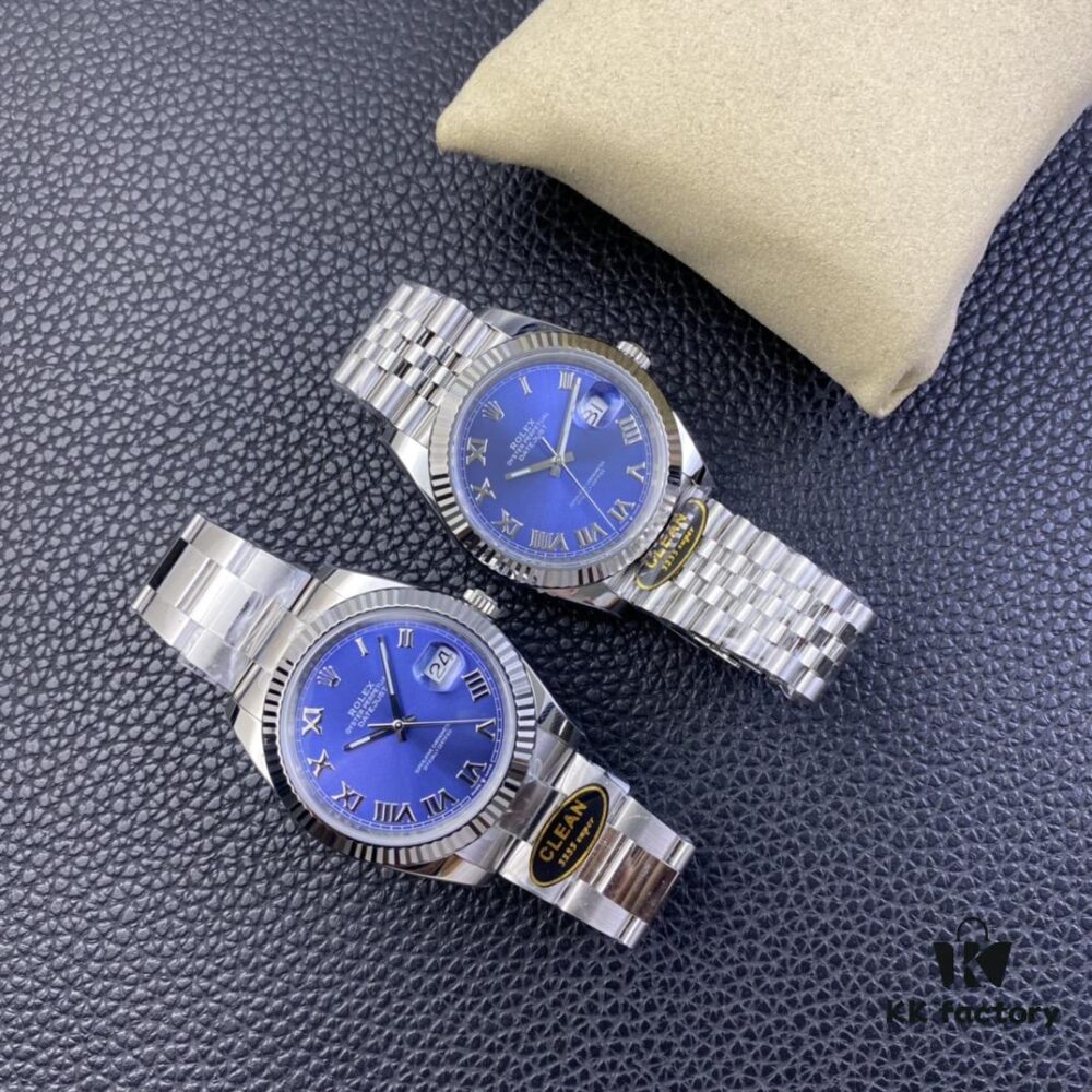 Clean Factory / C Factory New Rolex Datejust Series m126334-0026 Roman Numeral Blue Dial