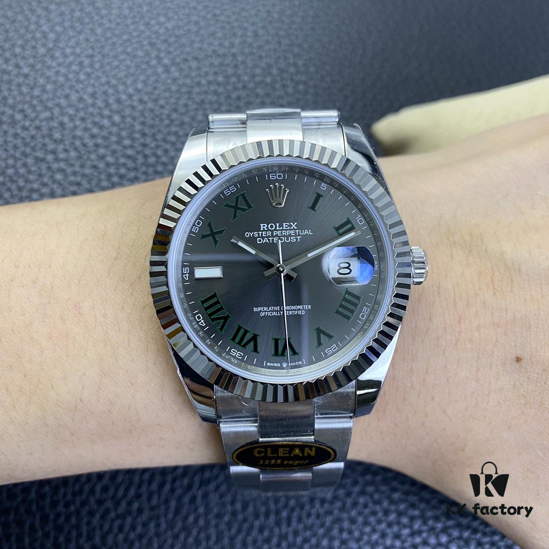 6931a76accd8ab3d7af9bdd2 Clean Factory / C Factory New Rolex Datejust Series m126334-022 Green Luo