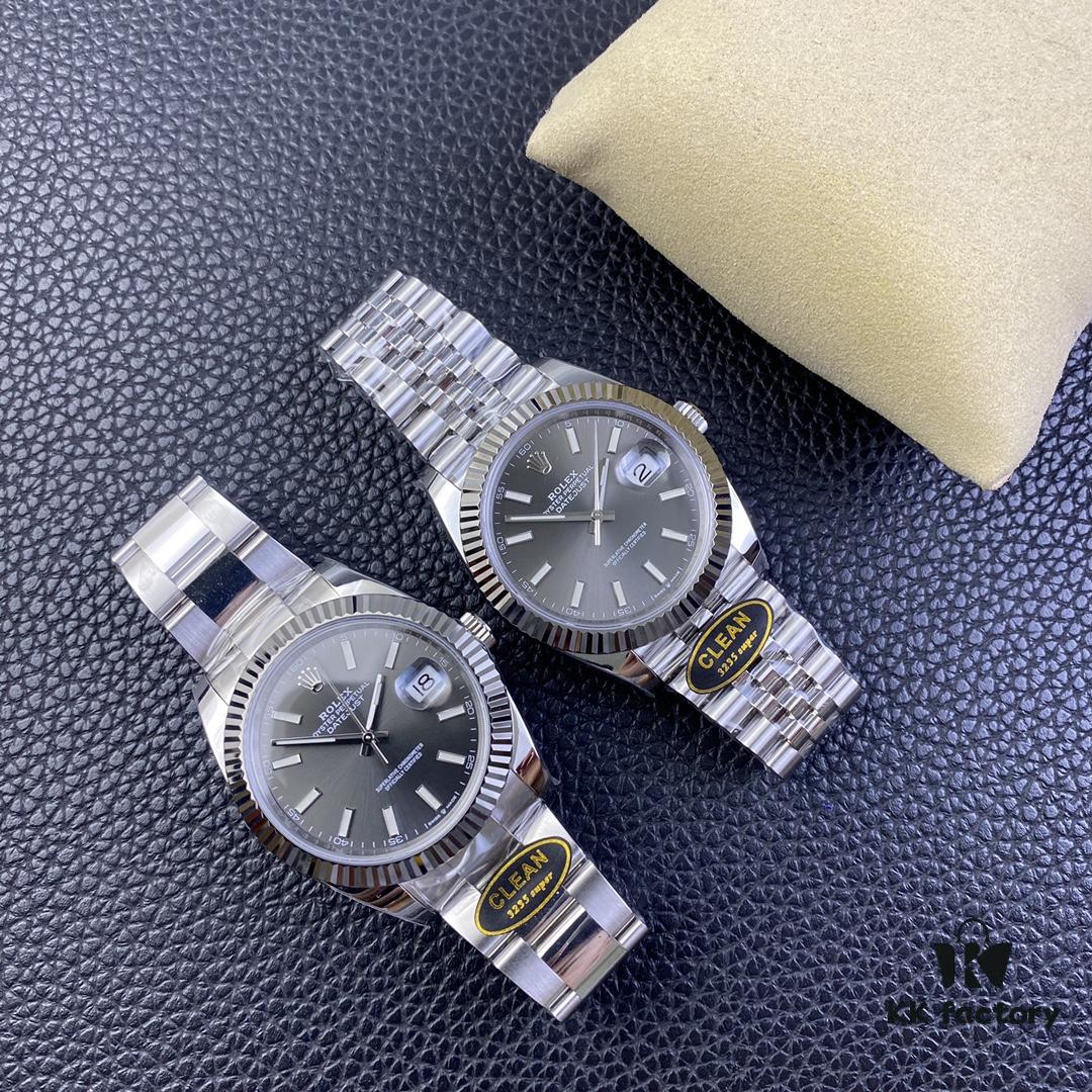 6931a76bccd8ab3d7af9bdd3 Clean Factory / C Factory New Rolex Datejust Series m126334-0014 Grey Dial