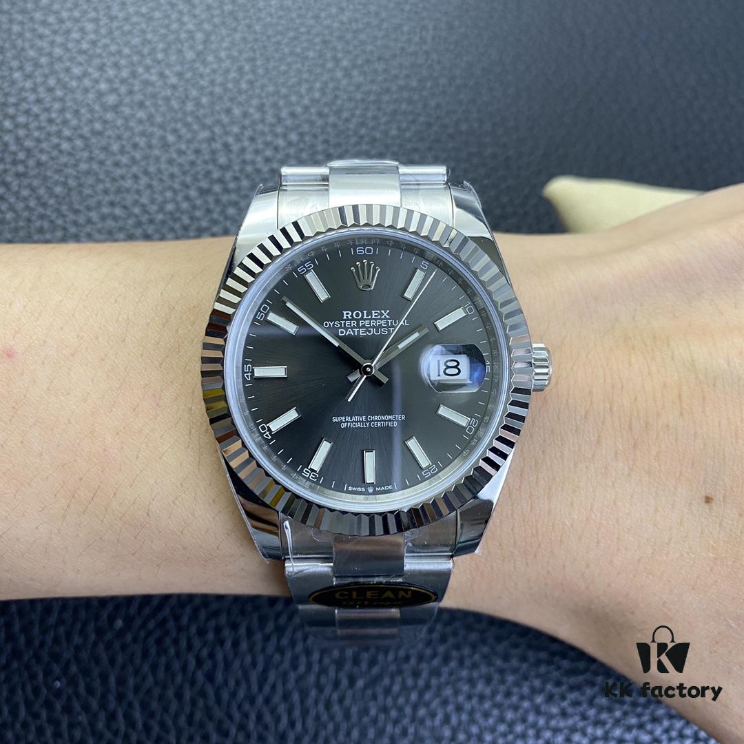 6931a76bccd8ab3d7af9bdd4 Clean Factory / C Factory New Rolex Datejust Series m126334-0014 Gray Dial