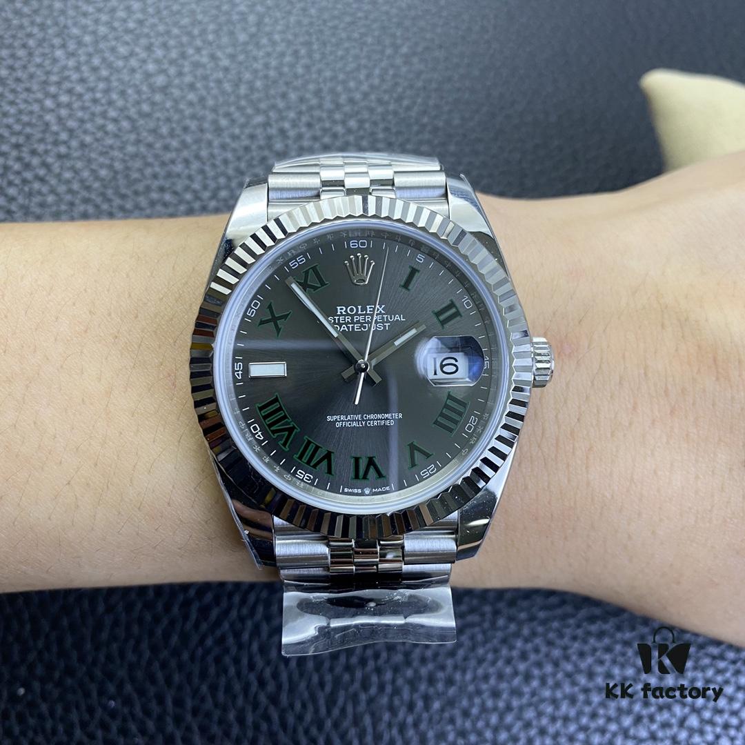 6931a76cccd8ab3d7af9bdd6 Clean Factory / C Factory New Rolex Datejust Series m126334-022 Green Luo