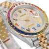 6931a776ccd8ab3d7af9be65 MS Factory Rolex Datejust 1263341-0018 Full-Pave Diamond Wristwatch – 904L Steel Special Edition with Micropaved Crystals