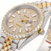 6931a776ccd8ab3d7af9be6e MS Factory Rolex Datejust 1263341-0018 Full Diamond Set Watch – 904L Steel with Paved Diamonds Special Edition