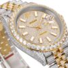 6931a776ccd8ab3d7af9be6f MS Factory Rolex Datejust 1263341-0018 Full Diamond Set Watch – 904L Steel with Paved Diamonds Special Edition