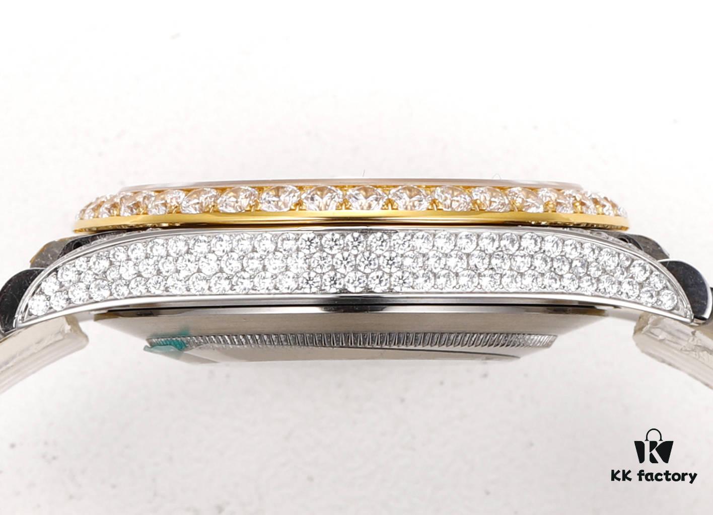 6931a777ccd8ab3d7af9be72 MS Factory Rolex Datejust 1263341-0018 Full Diamond Set Watch – 904L Steel with Paved Diamonds Special Edition