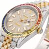 6931a777ccd8ab3d7af9be78 MS Factory Rolex Datejust 1263341-0018 Full Diamond-Paved Watch – 904L Steel Special Edition with Micropaved Crystals
