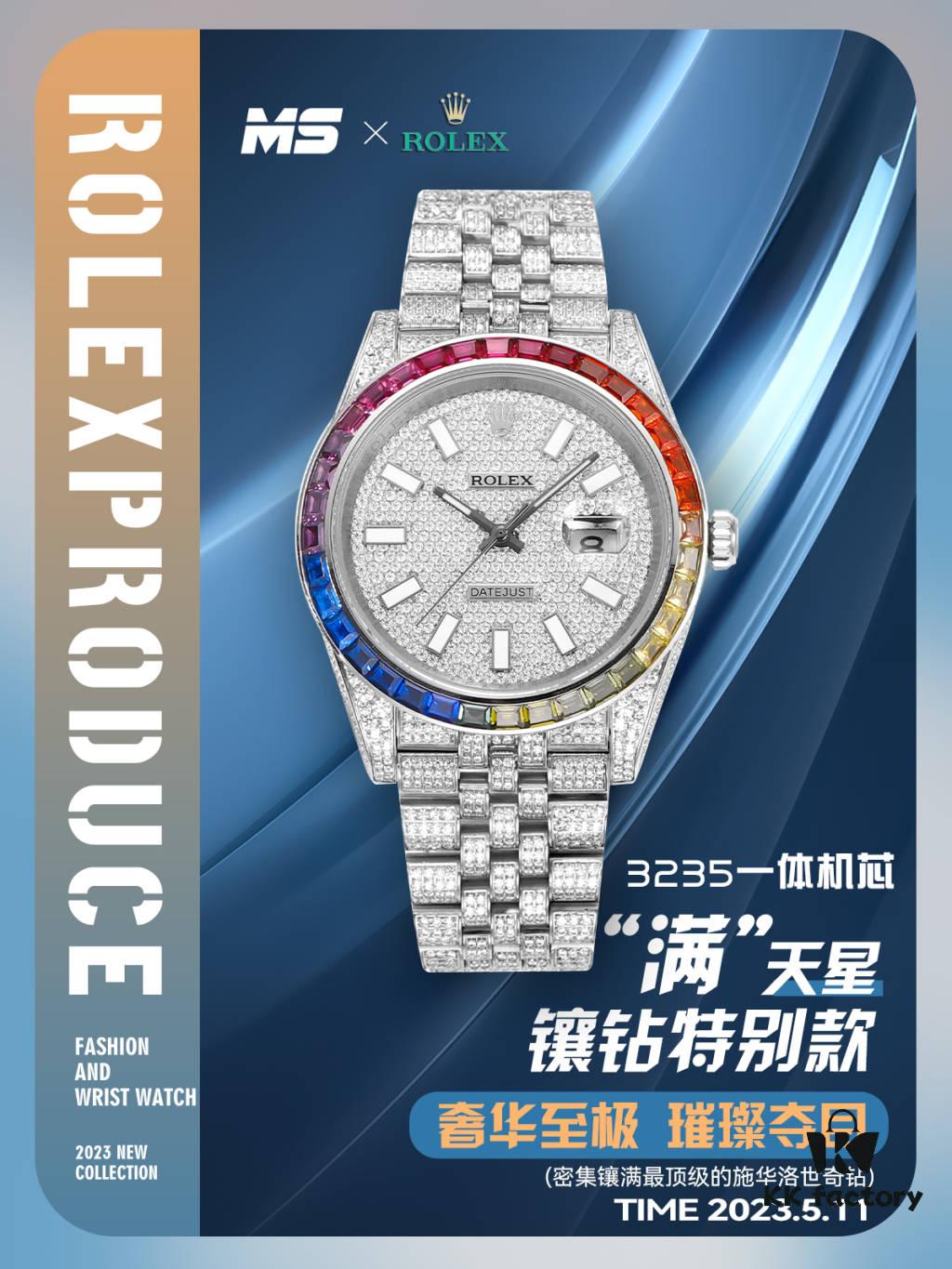 6931a777ccd8ab3d7af9be7f MS Factory Rolex Datejust 1263341-0018 Full Diamond-Paved Watch – 904L Steel with Micropaved Diamonds Special Edition