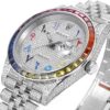 6931a779ccd8ab3d7af9be96 MS Factory Rolex Datejust 1263341-0018 Full-Paved Diamond Wristwatch – 904L Steel Special Edition with Micropave Diamonds