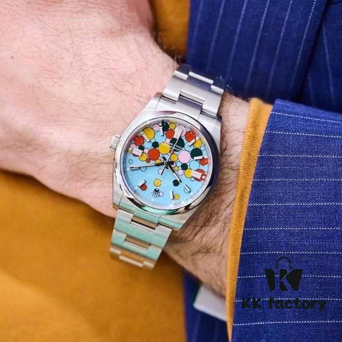 6931a779ccd8ab3d7af9bea2 The Ultimate Replica! Official Soft Film Packaging - N+AR 2023 New Oyster Perpetual Series 126000, 124300 Balloon Edition, 36mm & 41mm Available