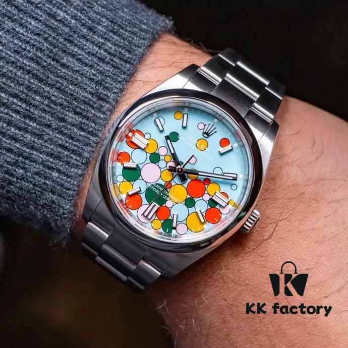 6931a77accd8ab3d7af9bea5 The Ultimate Replica! Official Soft Film Packaging - N+AR 2023 New Oyster Perpetual Series 126000, 124300 Balloon Edition, 36mm & 41mm Available
