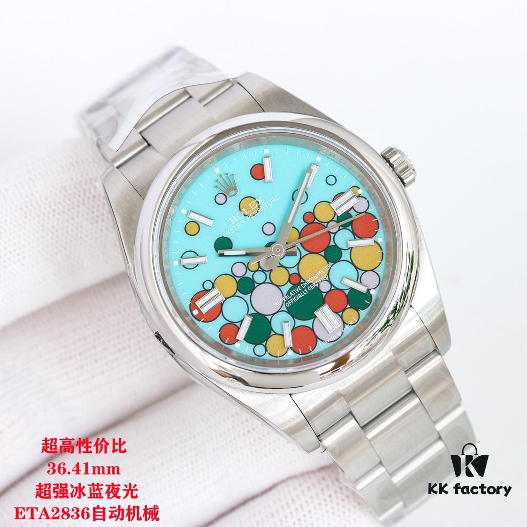 6931a77accd8ab3d7af9bea8 N+AR 2023 New Arrival Oyster Perpetual 126000, 124300 Balloon Edition Top-Tier Replica 36.41mm