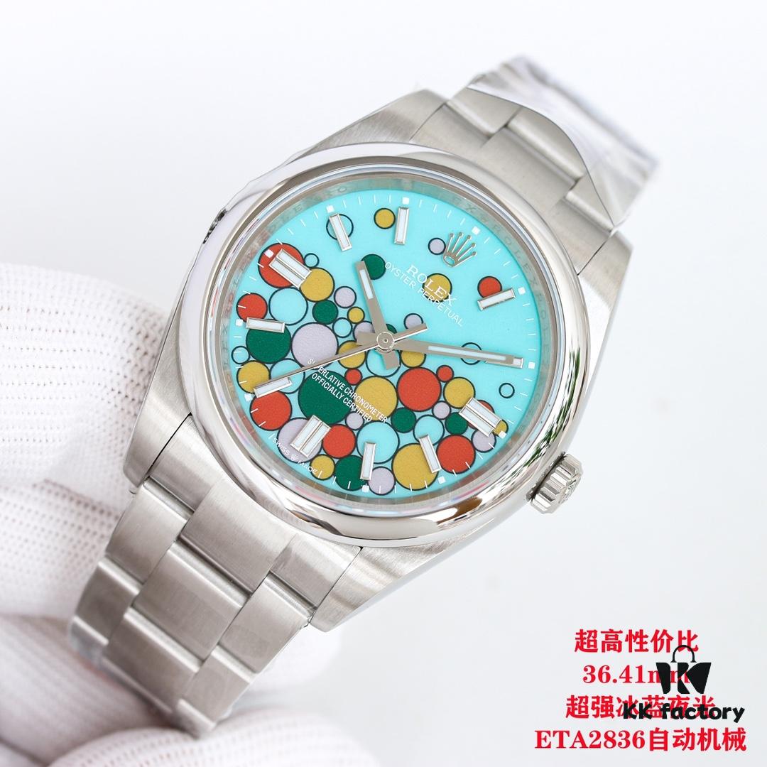 6931a77accd8ab3d7af9beab N+AR 2023 New Arrival Oyster Perpetual 126000, 124300 Balloon Edition Top-Tier Replica 36.41mm