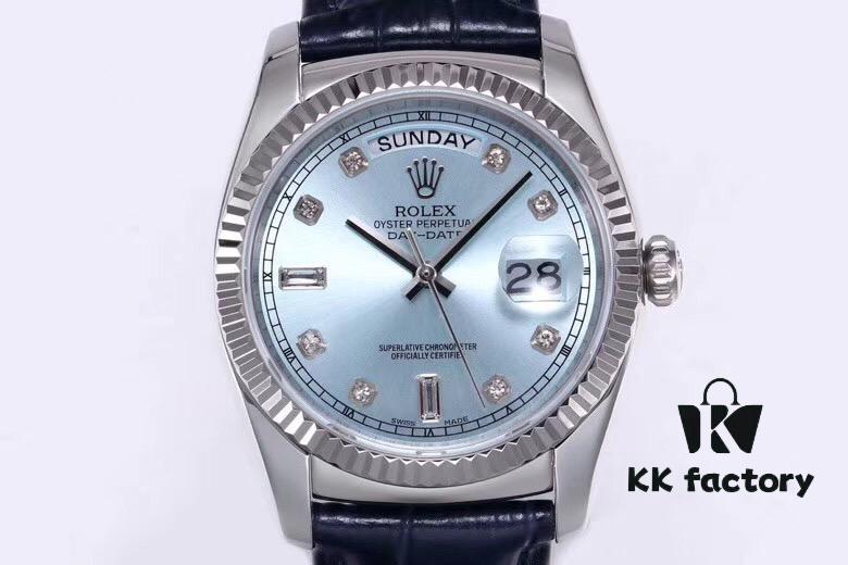 Rolex's Blue Balloon! 520 Special Launch - Strap Version Weighted DD Medium Size 36mm [V3 Factory-Upgraded Edition] In Stock!