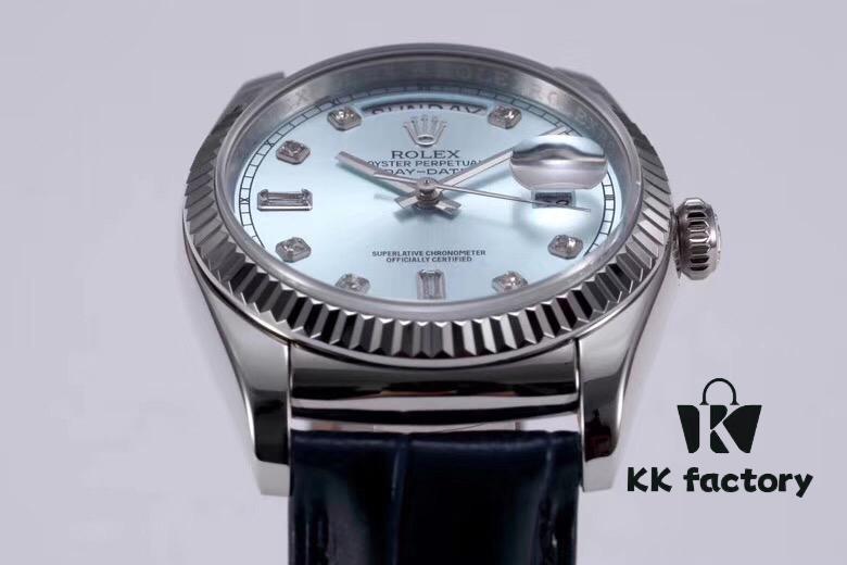 Rolex's Blue Balloon! 520 Special Launch - Strap Version Weighted DD Medium Size 36mm [V3 Factory-Upgraded Edition] In Stock!