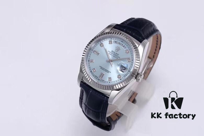 Rolex's Blue Balloon! 520 Special Launch - Strap Version Weighted DD Medium Size 36mm [V3 Factory-Upgraded Edition] In Stock!