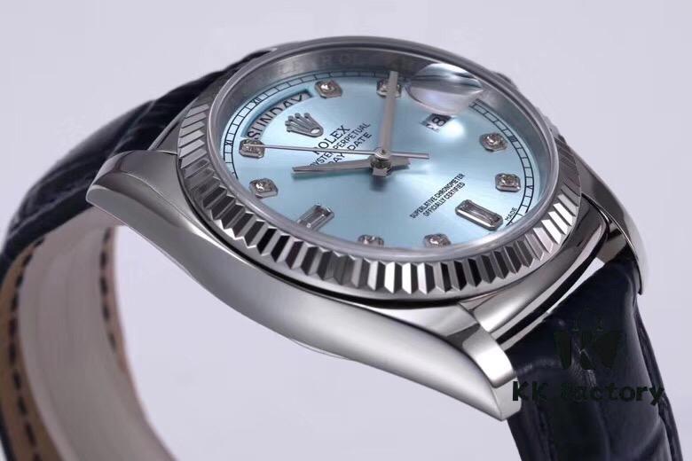 Rolex's Blue Balloon! 520 Special Launch - Strap Version Weighted DD Medium Size 36mm [V3 Factory-Upgraded Edition] In Stock!