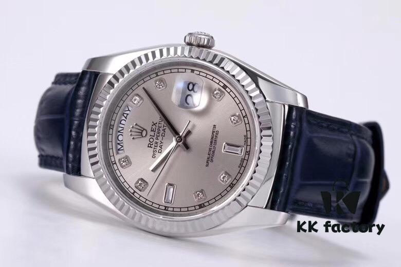 520 Special Launch: The Blue Balloon of Rolex! Leather Strap Weighted Version DD Medium Size 36mm [V3 Factory Upgrade] Arrived! The Most Classic Series of Rolex, Nothing But the Day-Date!