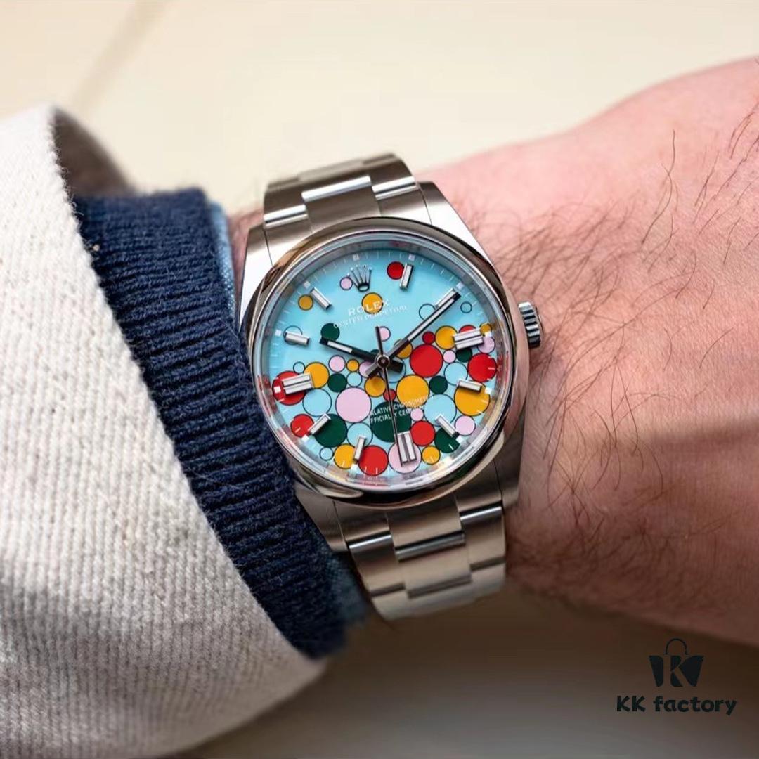 N+AR [First Look] 2023 New Oyster Perpetual 126000, 124300 Balloon Edition Ceiling-Level 36.41mm Arrived