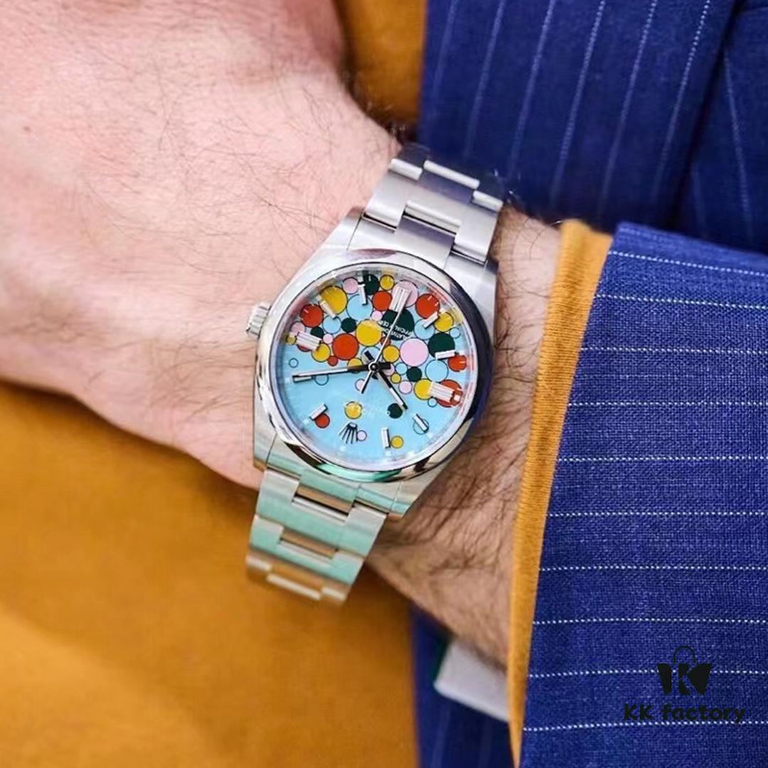 N+AR [First Look] 2023 New Oyster Perpetual 126000, 124300 Balloon Edition Ceiling-Level 36.41mm Arrived
