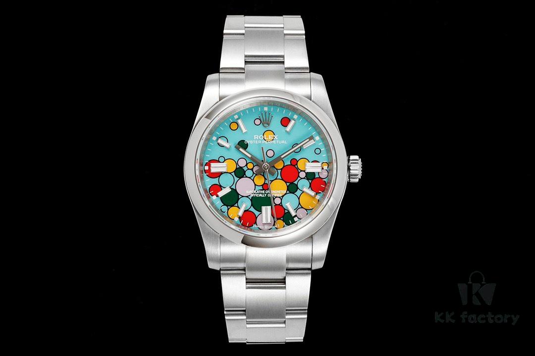2023 New Arrival Oyster Perpetual Series 126000, 124300 Balloon Edition Top-Tier Quality 36.41mm