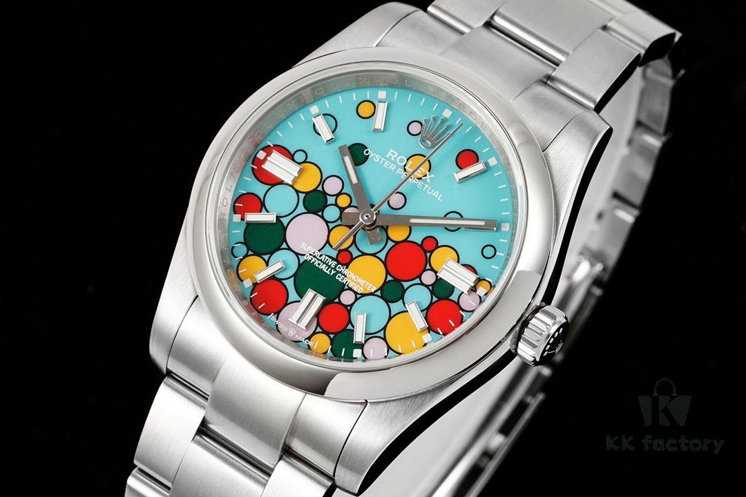2023 New Arrival Oyster Perpetual Series 126000, 124300 Balloon Edition Top-Tier Quality 36.41mm