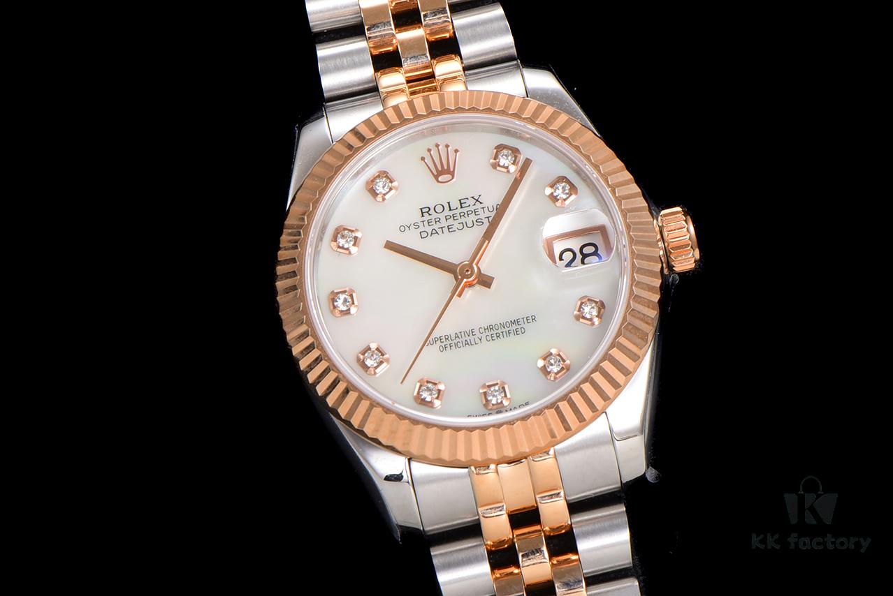 6931a787ccd8ab3d7af9bf42 N2 Premium 【Affordable Price】 Oyster Perpetual Datejust 31 Series with Exclusive Classic Diamond Bezel