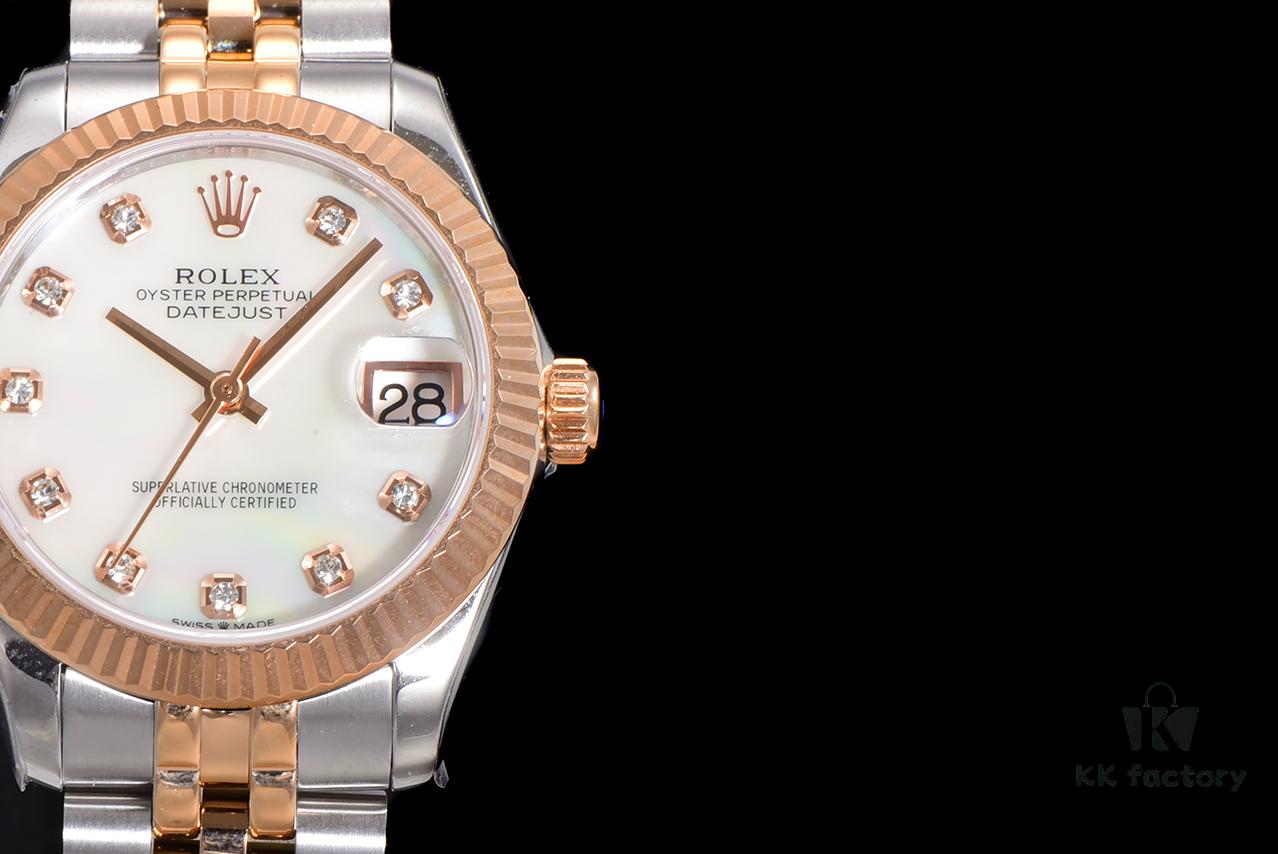 6931a787ccd8ab3d7af9bf44 N2 Premium 【Affordable Price】 Oyster Perpetual Datejust 31 Series with Exclusive Classic Diamond Bezel