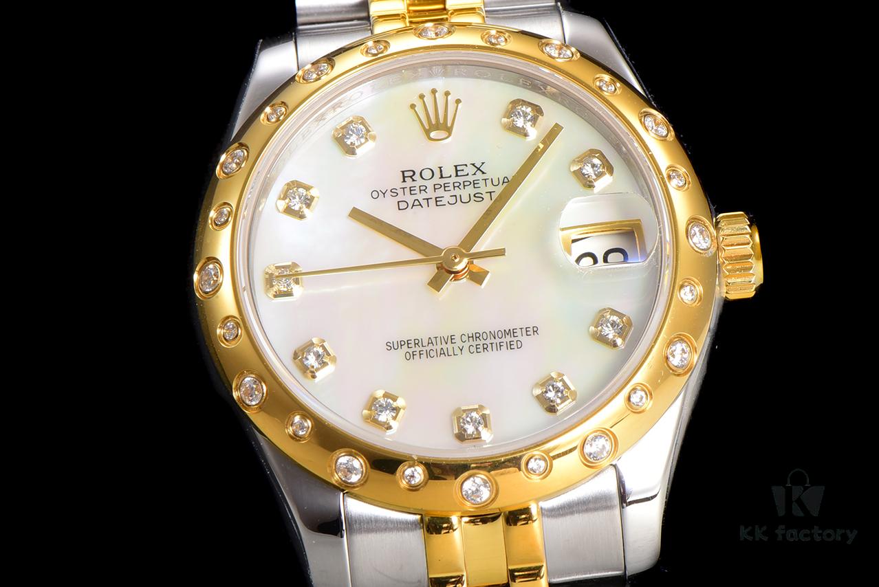6931a789ccd8ab3d7af9bf60 N2 Premium 【Affordable Price】 Oyster Perpetual Datejust 31 Series with Exclusive Classic Full Diamond Bezel