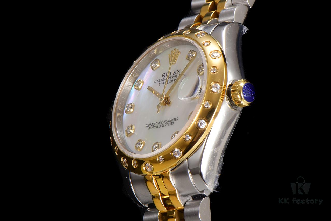 6931a789ccd8ab3d7af9bf61 N2 Premium 【Affordable Price】 Oyster Perpetual Datejust 31 Series with Exclusive Classic Full Diamond Bezel
