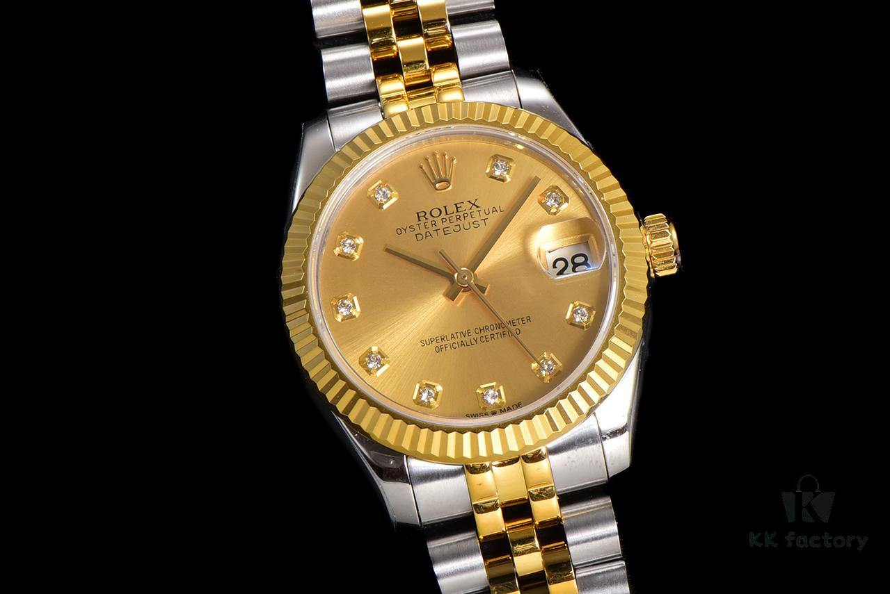 6931a78bccd8ab3d7af9bf8b N2 Premium【Affordable Price】Oyster Perpetual Datejust 31 Series with Exclusive Classic Full Diamond Bezel