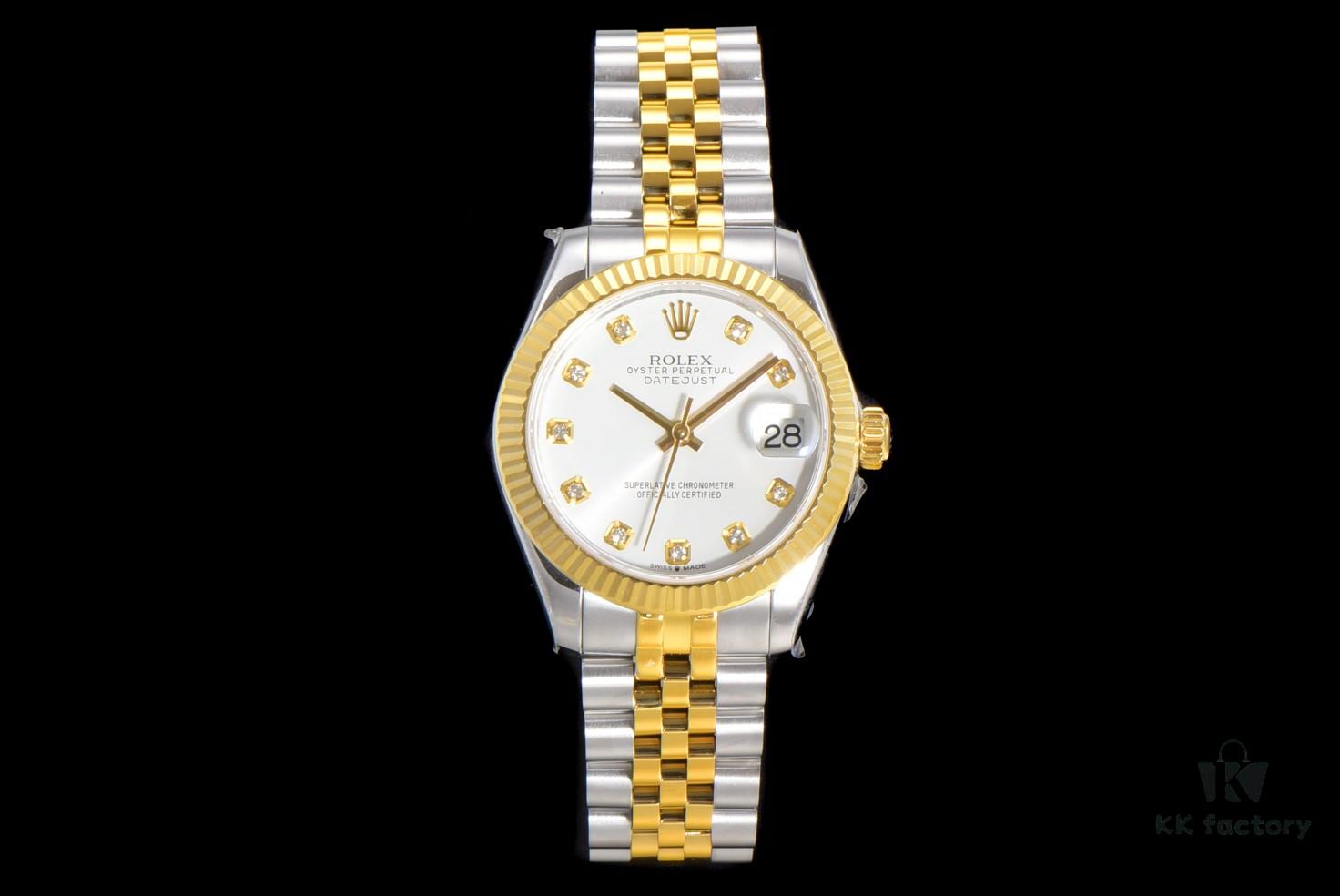 6931a78cccd8ab3d7af9bf92 N2 Premium【Affordable Price】Oyster Perpetual Datejust 31 Series with Exclusive Classic Full Diamond Bezel